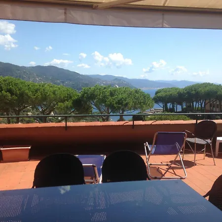 Liguria Rapallo Italy Intero Appartamento Con Terrazza Vista Mare In Residence Con 2 Piscine E Campo Da Tennis A Disposizione * Ραπάλο