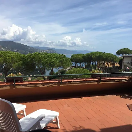 Liguria Rapallo Italy Intero Appartamento Con Terrazza Vista Mare In Residence Con 2 Piscine E Campo Da Tennis A Disposizione *