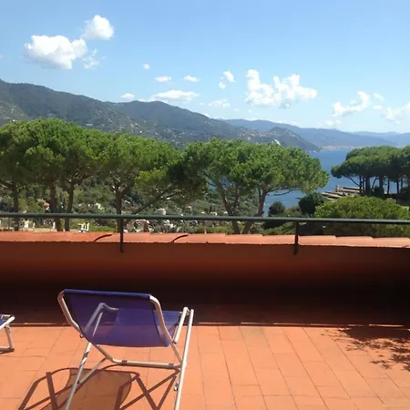 Liguria Rapallo Italy Intero Appartamento Con Terrazza Vista Mare In Residence Con 2 Piscine E Campo Da Tennis A Disposizione *